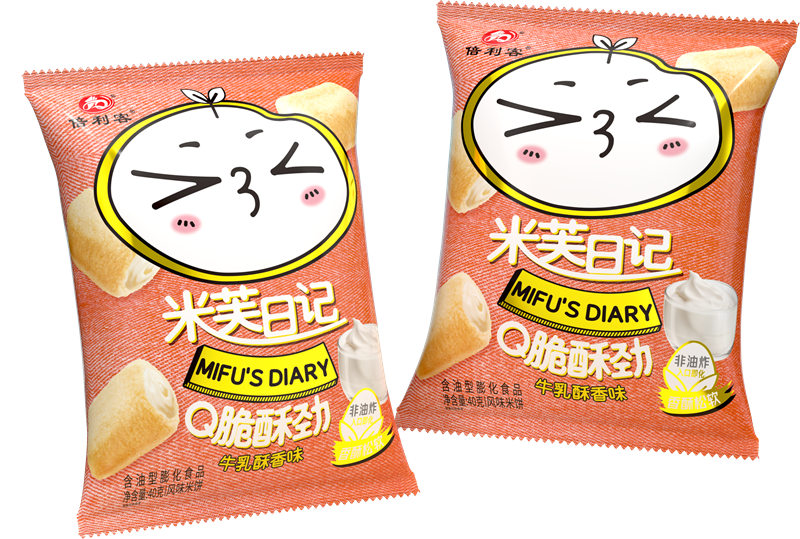 米芙日记牛乳酥香味40g