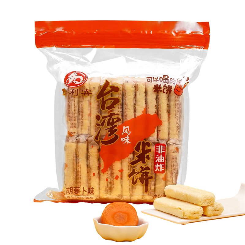 台湾米饼胡萝卜味350g
